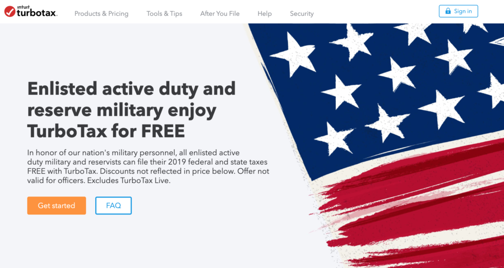 TurboTax Military Discount and USAA Service Code My Tax Coupon